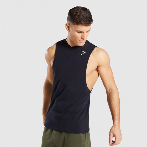 Gymshark Other - Gymshark Critical Drop Armhole Tank T-Shirt Black